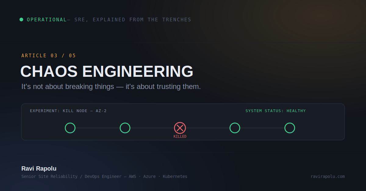 Chaos Engineering cover