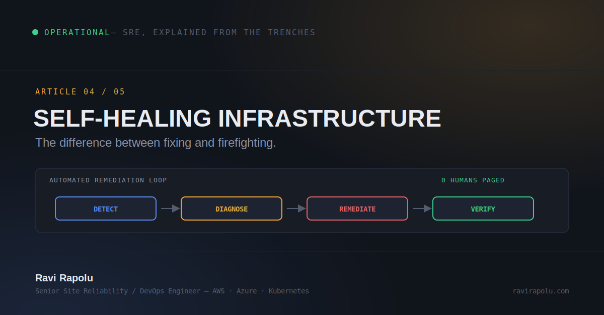 Self-Healing Infrastructure cover